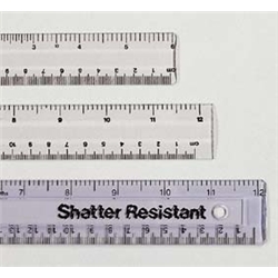 Helix Plastic Ruler 300mm Ref J11051 [Pack 10]